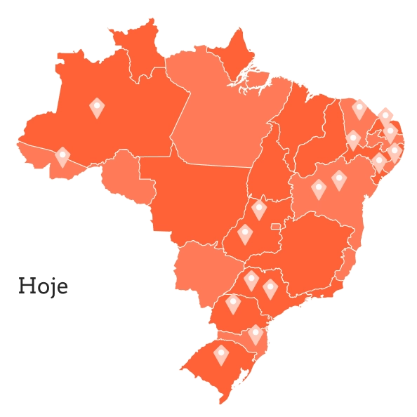 mapa hoje