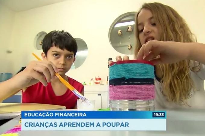 Educação financeira – crianças aprendem a poupar