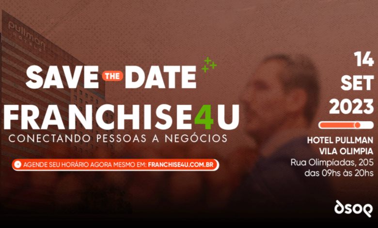 A DSOP apresenta oportunidade para sócio executivo na Franchise4u São Paulo II 2023