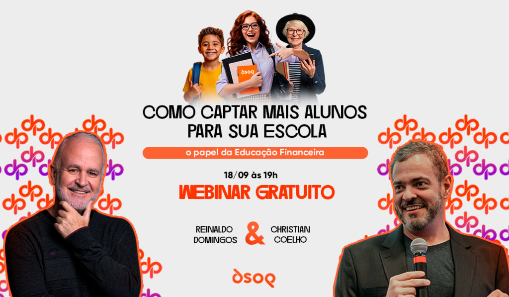 imagem Webinar para escolas: Educação Financeira como diferencial para captar alunos